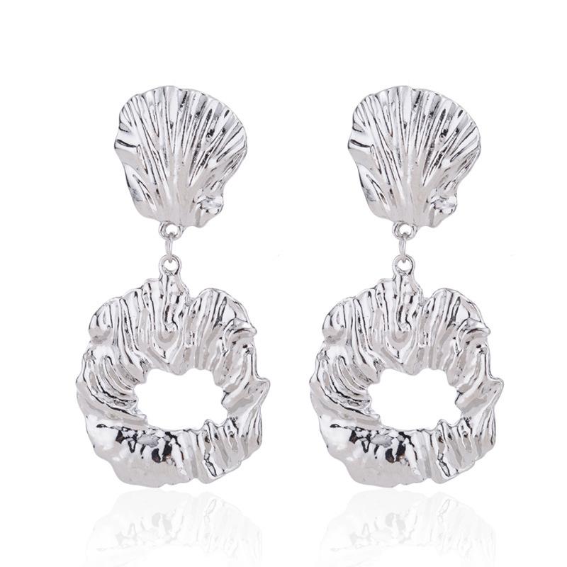 Alloy Chic Geometric Earrings Versatile Street Style Trendy Fashion Accessories срібний
Alloy Chic Geometric Earrings Versatile Street Style Trendy Fashion Accessories срібний