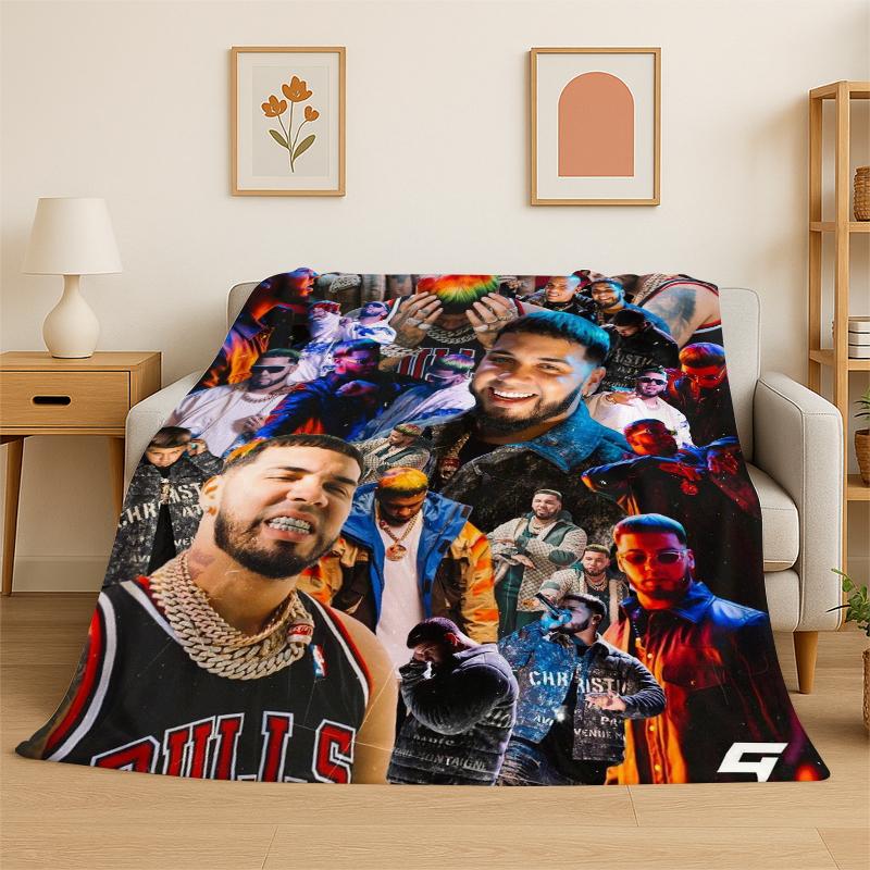Rapper Free Anuel AA Hip Hop Flannel Blanket Soft Warm Throw Blanket for Bedroom Living Room Bed Travel Camping Picnic Gift 75x90cm
Rapper Free Anuel AA Hip Hop Flannel Blanket Soft Warm Throw Blanket for Bedroom Living Room Bed Travel Camping Picnic Gift 75x90cm
