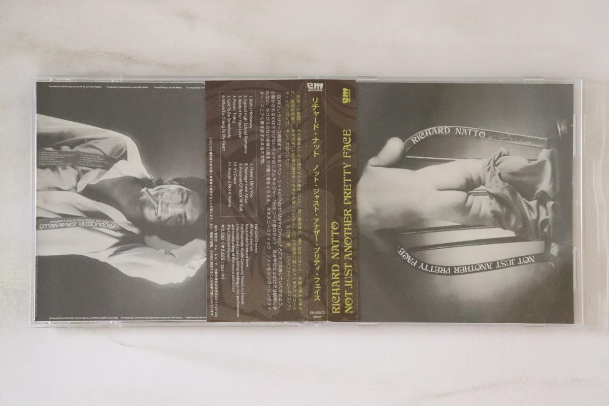 CD RICHARD NATTO - Not Just Another Pretty Face EM1029CD EM 2002 Japan Obi Rock Used
CD RICHARD NATTO - Not Just Another Pretty Face EM1029CD EM 2002 Japan Obi Rock Used