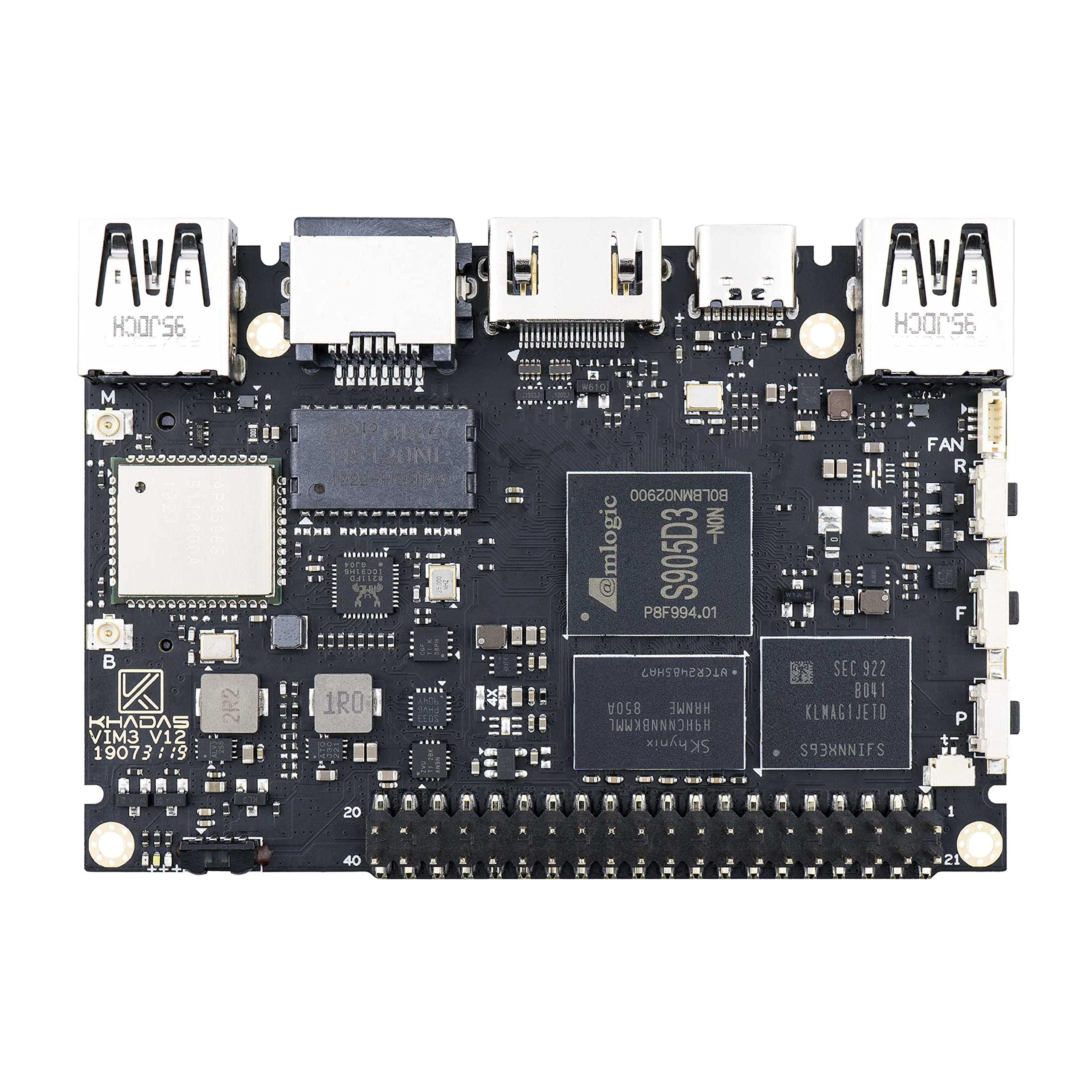 Набір Khadas VIM3L SBC Одноплатний комп’ютер HTPC Kit Домашній кінотеатр ПК Amlogic S905D3 12-нм процес для низького нагрівання та високої ефективності 2 ГБ 1608 МГц LPDDR
Набір Khadas VIM3L SBC Одноплатний комп’ютер HTPC Kit Домашній кінотеатр ПК Amlogic S905D3 12-нм процес для низького нагрівання та високої ефективності 2 ГБ 1608 МГц LPDDR