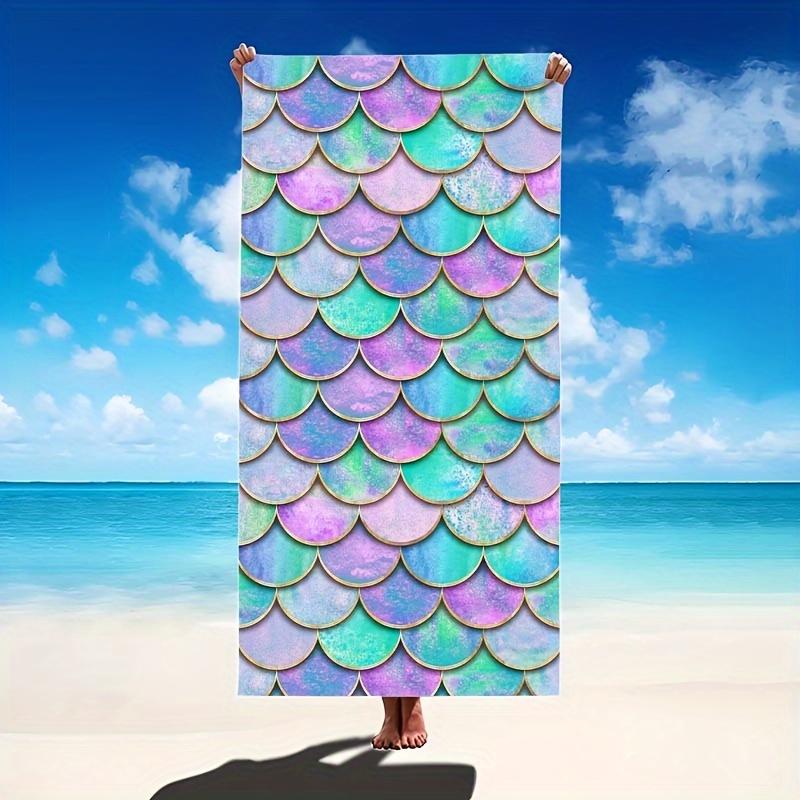 Mermaid Beach Towel - Quick-Dry Microfiber, Tropical Coastal Print for Swim, Gym, Yoga & Camping W40*H60(CM)
Mermaid Beach Towel - Quick-Dry Microfiber, Tropical Coastal Print for Swim, Gym, Yoga & Camping W40*H60(CM)