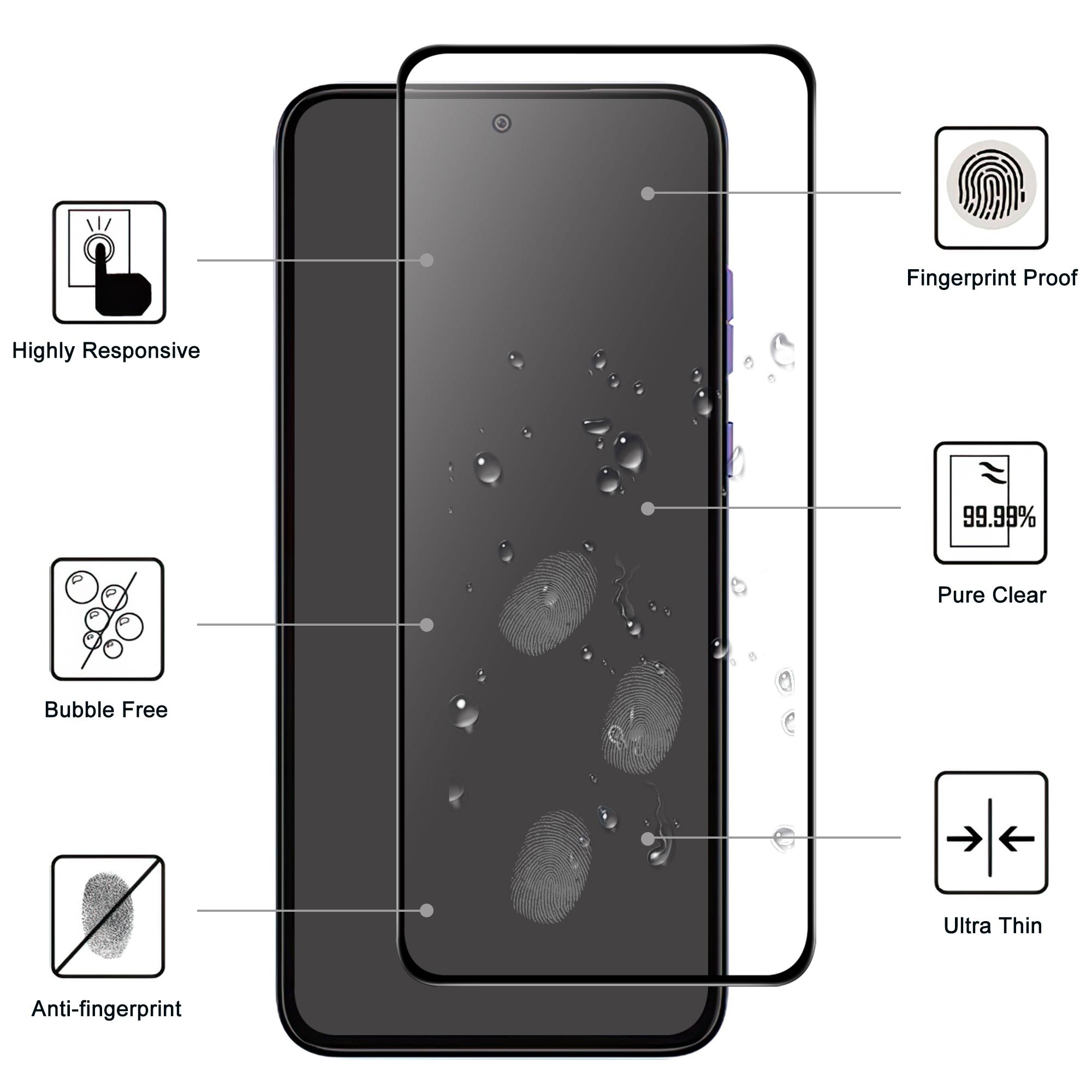 For Motorola Edge 30 Neo 5G Full Glue Black Edge AGC Glass Screen Protector Shatter-proof 9H Hardness Tempered Glass Film Type A
For Motorola Edge 30 Neo 5G Full Glue Black Edge AGC Glass Screen Protector Shatter-proof 9H Hardness Tempered Glass Film Type A