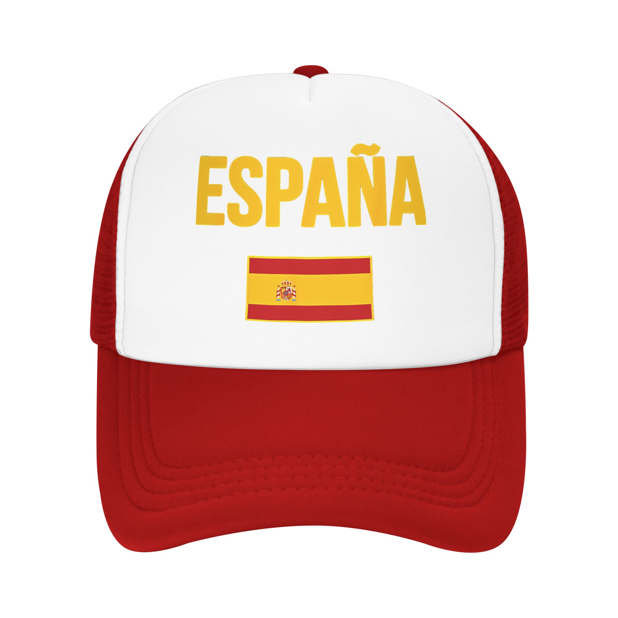 Spanish Flag Sun Hats Fitted Retro Unisex Unisex Mesh Trucker Hat Sun Visor Design Tennis Skate Baseball Caps Birthday Present One Size
Spanish Flag Sun Hats Fitted Retro Unisex Unisex Mesh Trucker Hat Sun Visor Design Tennis Skate Baseball Caps Birthday Present One Size