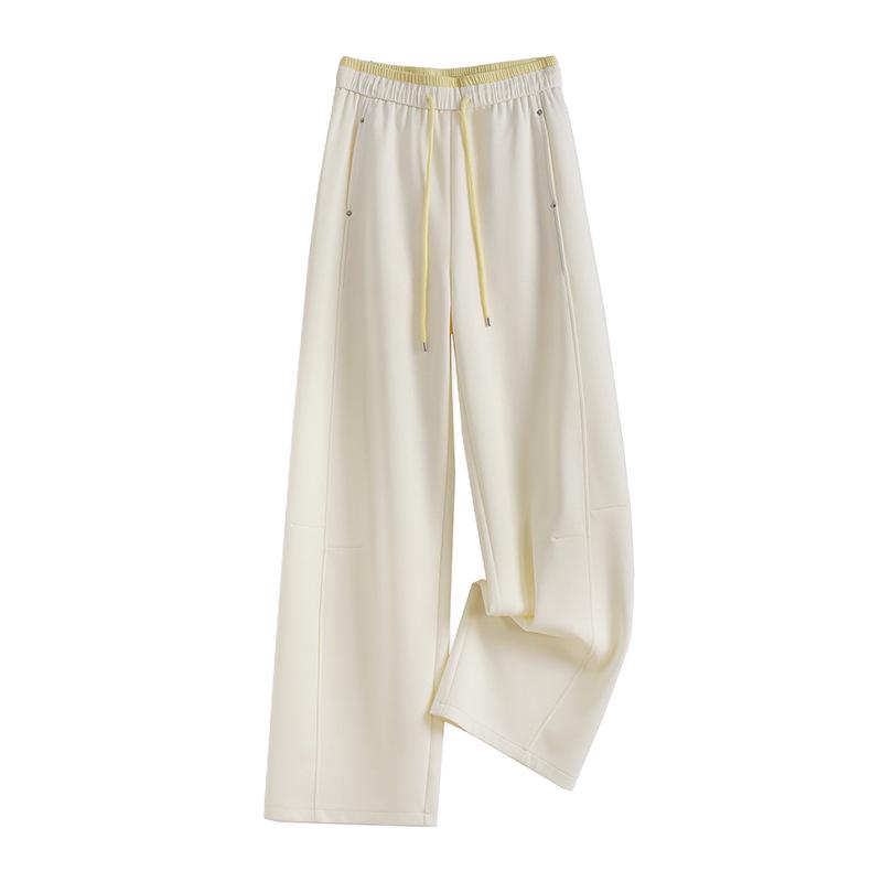Women s High-Waisted Wide Leg Sweatpants - Korean Style, Spring/Summer 2026, Solid Color, Slimming Curve Design XL (57-65 kg) брудно-білий
Women s High-Waisted Wide Leg Sweatpants - Korean Style, Spring/Summer 2026, Solid Color, Slimming Curve Design XL (57-65 kg) брудно-білий