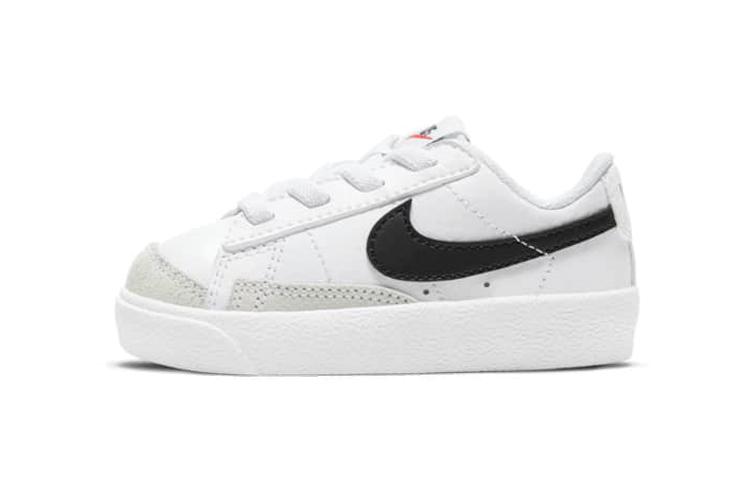 Nike Blazer Synthetic Leather Low top Toddler Shoes White Black Infant And Toddler DA4076-101 21
Nike Blazer Synthetic Leather Low top Toddler Shoes White Black Infant And Toddler DA4076-101 21
