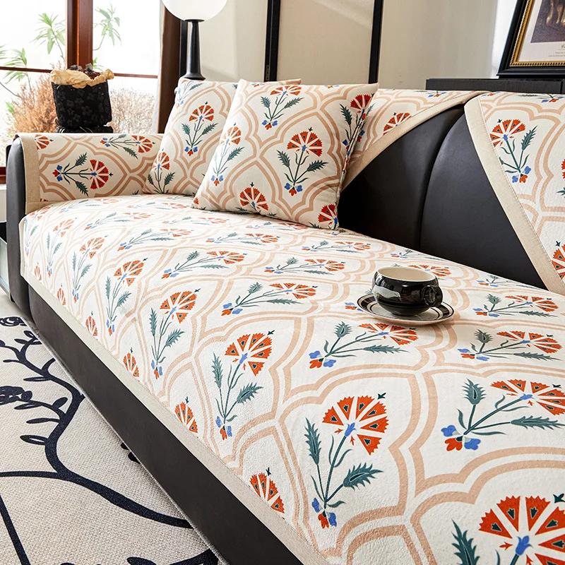 Легкая роскошная диванная подушка высокого класса с универсальным чехлом для дивана в американском стиле Four Season с антискользящим покрытием в стиле ретро 70x70cm
Легкая роскошная диванная подушка высокого класса с универсальным чехлом для дивана в американском стиле Four Season с антискользящим покрытием в стиле ретро 70x70cm