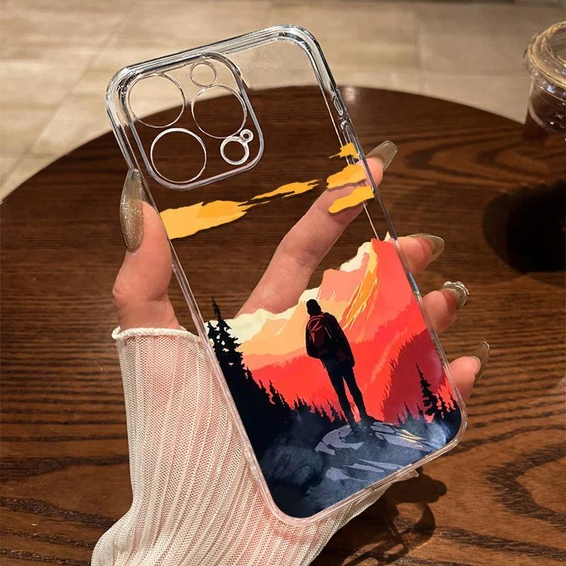 Mountain Hiker Sunset Art iPhone Case for 15/14/13/12 - Adventure Landscape Protective Cover XIAOMI 17 Ultra білий
Mountain Hiker Sunset Art iPhone Case for 15/14/13/12 - Adventure Landscape Protective Cover XIAOMI 17 Ultra білий