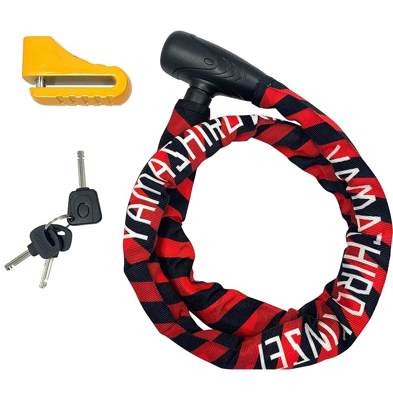 Yamashiro bike lock Manufactured by Yamashiro YKL-002 Disc lock x steel link lock red 900mm 2-piece set product 3 common keys included YKL002SLD-900RD
Yamashiro bike lock Manufactured by Yamashiro YKL-002 Disc lock x steel link lock red 900mm 2-piece set product 3 common keys included YKL002SLD-900RD