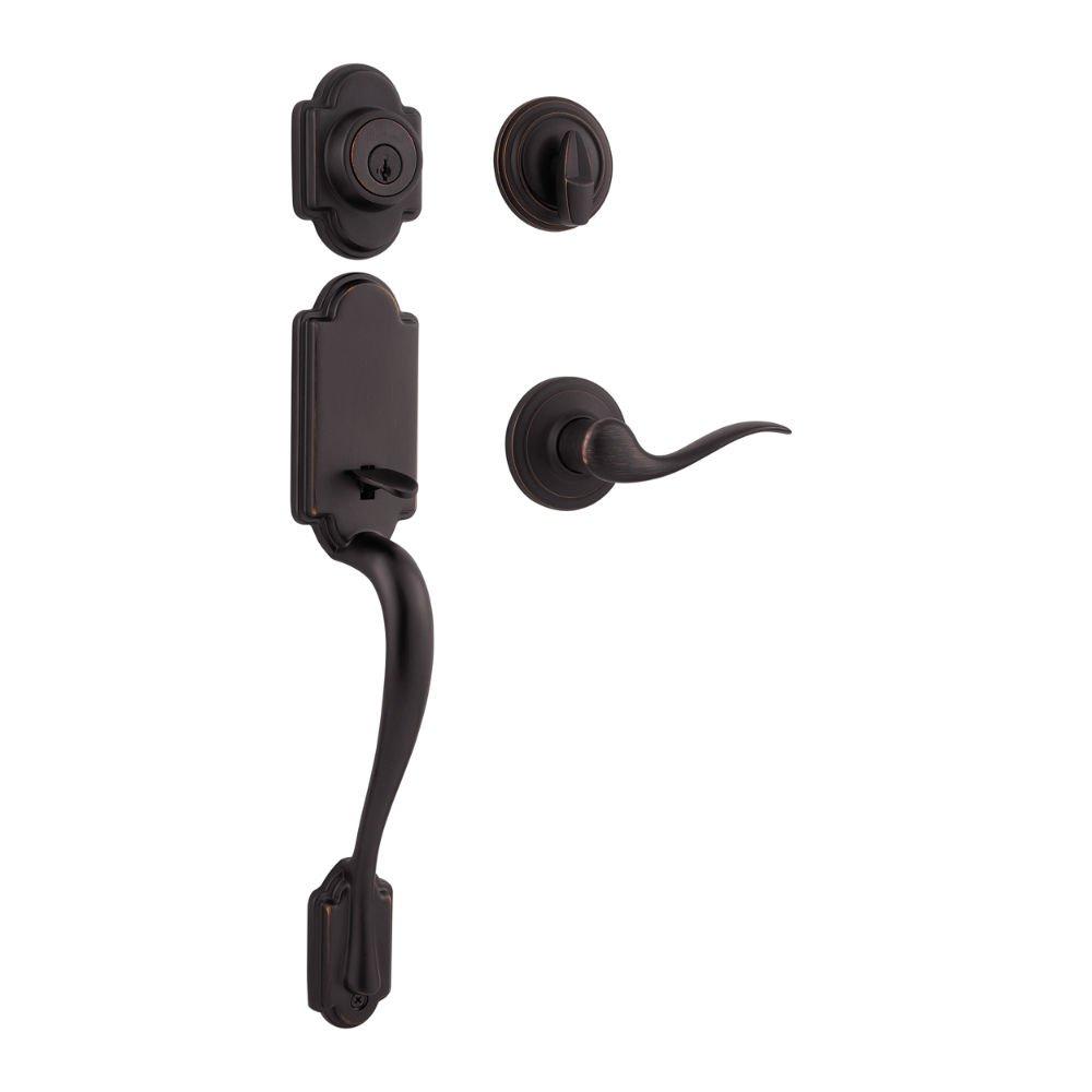 Kwikset Arlington Single Cylinder Handle Set Tustin Lever Smart Key Security из венецианской бронзы
Kwikset Arlington Single Cylinder Handle Set Tustin Lever Smart Key Security из венецианской бронзы