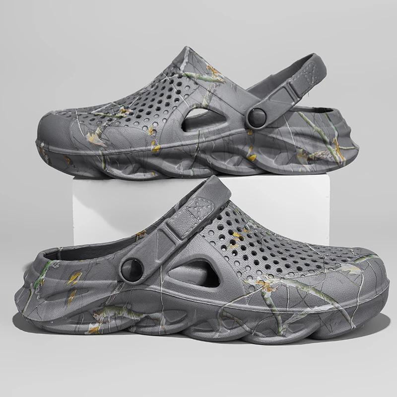 Распродажа Мужские летние тапочки Толстая подошва Мужские сандалии Сабо Полые дышащие шлепанцы Пляжные тапочки Большие размеры 38-47 47
Распродажа Мужские летние тапочки Толстая подошва Мужские сандалии Сабо Полые дышащие шлепанцы Пляжные тапочки Большие размеры 38-47 47