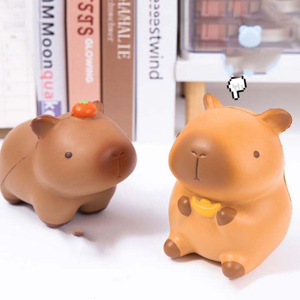Squeeze Capybara Squeeze Toy Novelty Doll Simulation Capybara Decoration Kids Holiday Gift Style D
Squeeze Capybara Squeeze Toy Novelty Doll Simulation Capybara Decoration Kids Holiday Gift Style D