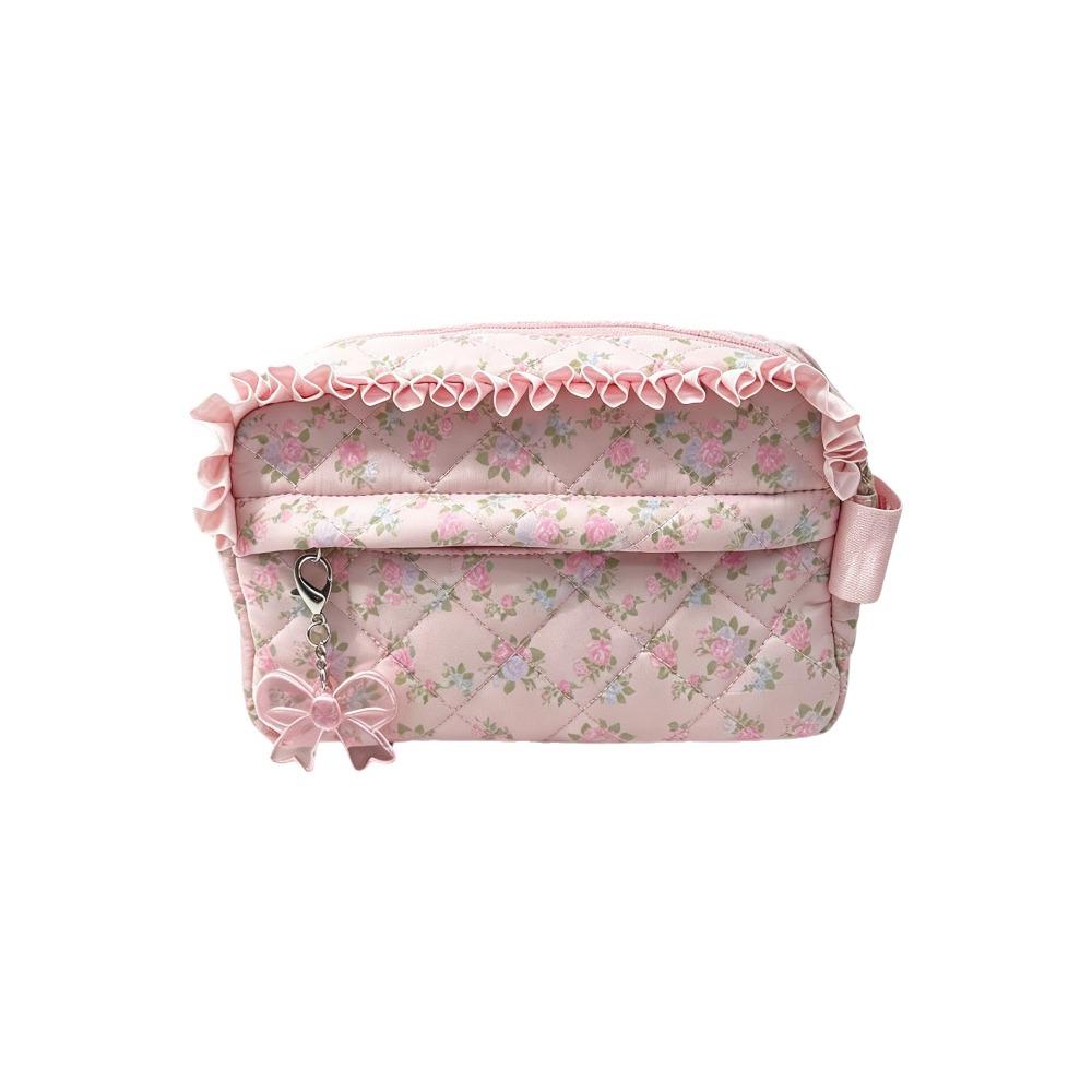 Vintage Style Cosmetic Storage Bag Lace Trim Toiletry Case Floral Makeup Bag Skincare Storage Pink Floral
Vintage Style Cosmetic Storage Bag Lace Trim Toiletry Case Floral Makeup Bag Skincare Storage Pink Floral
