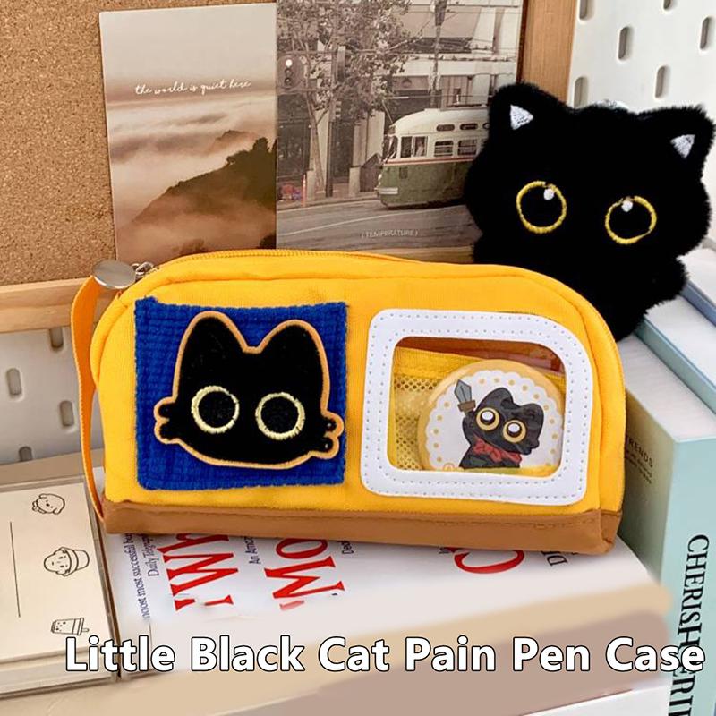 1 Piece Portable Stationery Bag Ins Cat Cute Pencil Bag Insert Pen Mesh Bag Large Capacity Learning Supplies Storage Bag жёлтый
1 Piece Portable Stationery Bag Ins Cat Cute Pencil Bag Insert Pen Mesh Bag Large Capacity Learning Supplies Storage Bag жёлтый