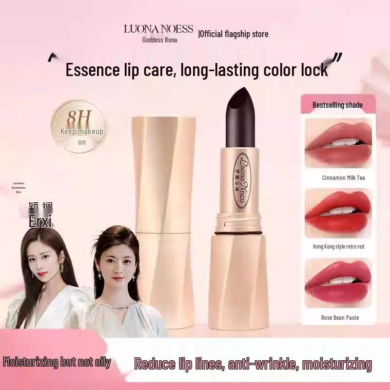 Rona Goddess Black Magic Hydrating Non-Stick Lipstick - Moisturizing & Long-Lasting Formula for Women 05# Rose Bean Paste
Rona Goddess Black Magic Hydrating Non-Stick Lipstick - Moisturizing & Long-Lasting Formula for Women 05# Rose Bean Paste