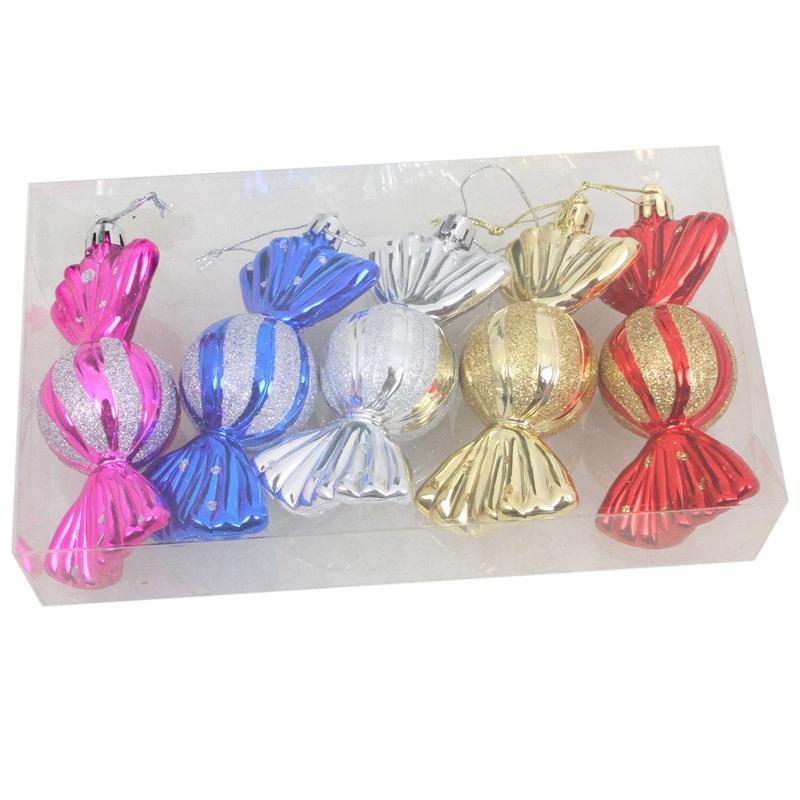 5Pcs Christmas Candy Shape Pendant Christmas Tree Ornament Wedding Decor for Home. as the picture
5Pcs Christmas Candy Shape Pendant Christmas Tree Ornament Wedding Decor for Home. as the picture