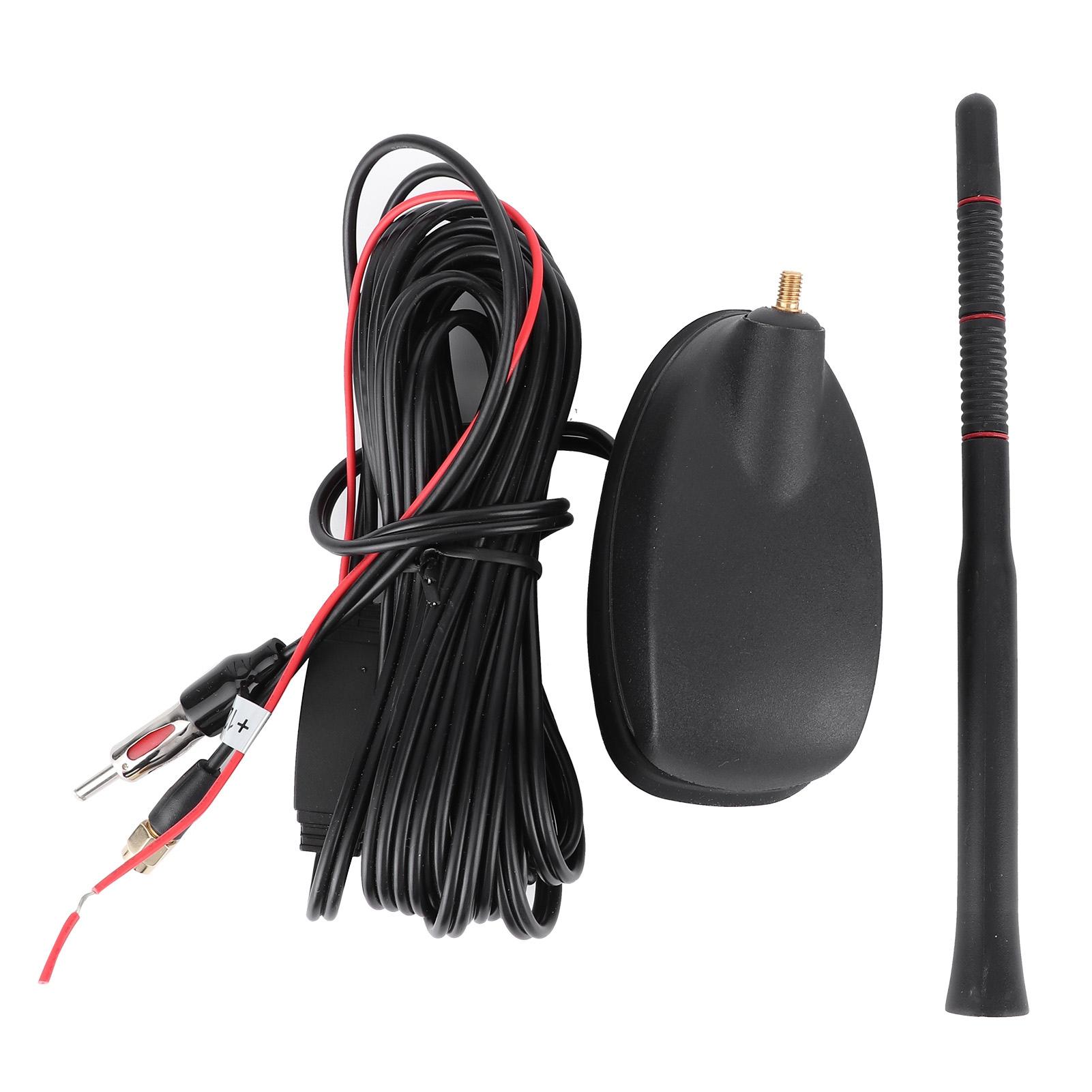 Автомобильная антенна для крепления на крыше GPS + FM-радио Активная антенна с усилением 15 дБ Интерфейс терминала SMA с плавником акулы
Автомобильная антенна для крепления на крыше GPS + FM-радио Активная антенна с усилением 15 дБ Интерфейс терминала SMA с плавником акулы