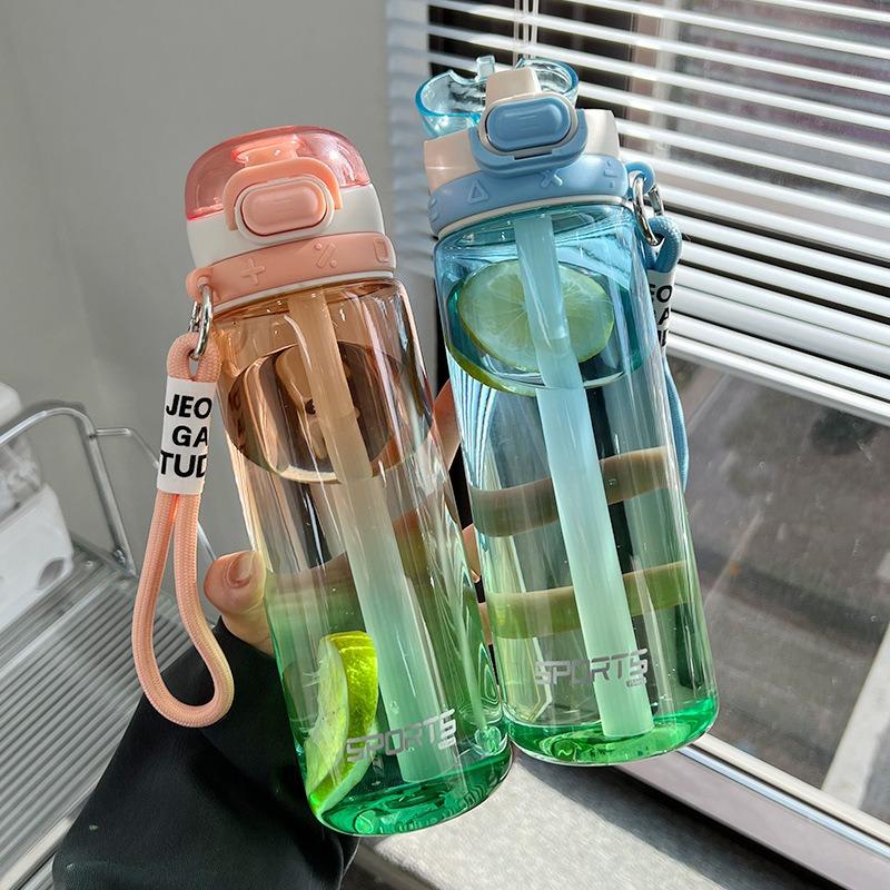 New Gradient Plastic Cup Outdoor Fitness Kettle With Straw 750ML Large Capacity Sports Water Bottle For Camping Climbing Hiking 750ml синий
New Gradient Plastic Cup Outdoor Fitness Kettle With Straw 750ML Large Capacity Sports Water Bottle For Camping Climbing Hiking 750ml синий