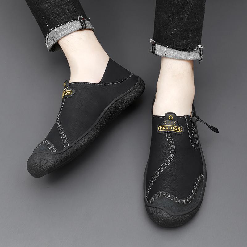 Men Handmade Leather Shoes Black Casual Hiking Shoes Outdoor Grey Walking Driving Shoes Over Sized Brown Slip On 47 чорний
Men Handmade Leather Shoes Black Casual Hiking Shoes Outdoor Grey Walking Driving Shoes Over Sized Brown Slip On 47 чорний