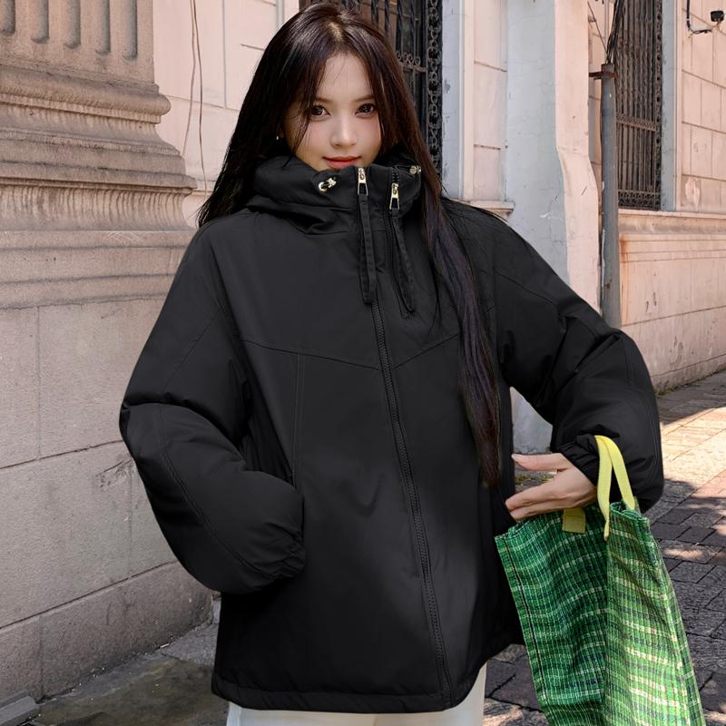 Модные зимние женские парки с капюшоном, толстые теплые куртки, элегантные свободные женские пальто 2XL чёрный
Модные зимние женские парки с капюшоном, толстые теплые куртки, элегантные свободные женские пальто 2XL чёрный