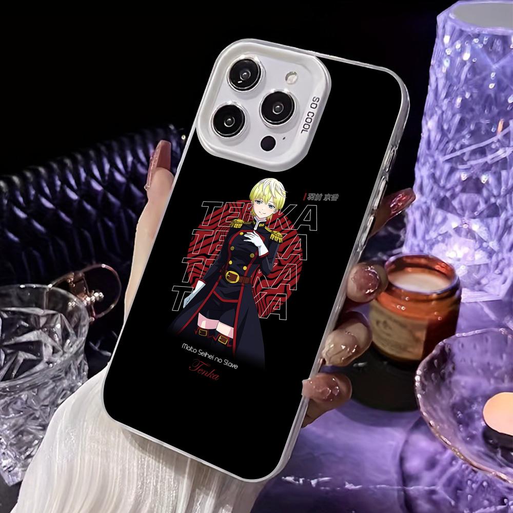 Mato seihei no slave Tenka Izumo White Translucent Mobile Phone Case for iPhone 17 16 15 14 13 12 11 X XR XS Air Pro Max Plus iPhone 15
Mato seihei no slave Tenka Izumo White Translucent Mobile Phone Case for iPhone 17 16 15 14 13 12 11 X XR XS Air Pro Max Plus iPhone 15
