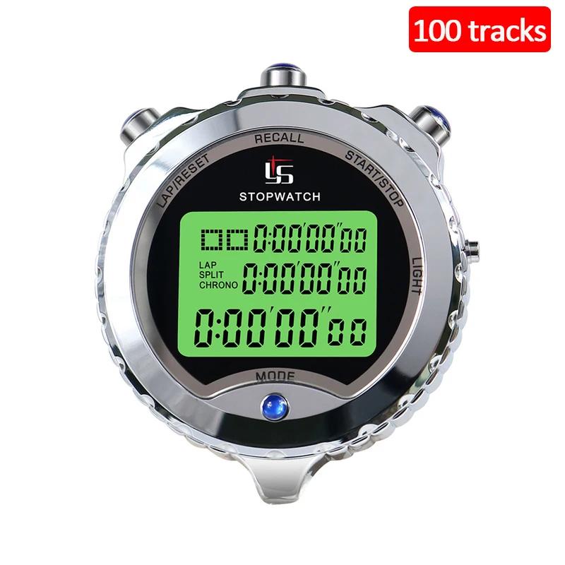 Металлический цифровой секундомер Профессиональный футбольный хронограф Таймер 100 треков Секундомер для бега Тренировочный таймер с подсветкой
Металлический цифровой секундомер Профессиональный футбольный хронограф Таймер 100 треков Секундомер для бега Тренировочный таймер с подсветкой