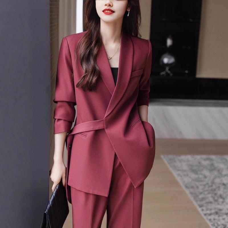 Plus Size Loose Wide-Leg Pants Two-Piece Suit for Spring and Autumn M (for 80-100 jin)
Plus Size Loose Wide-Leg Pants Two-Piece Suit for Spring and Autumn M (for 80-100 jin)