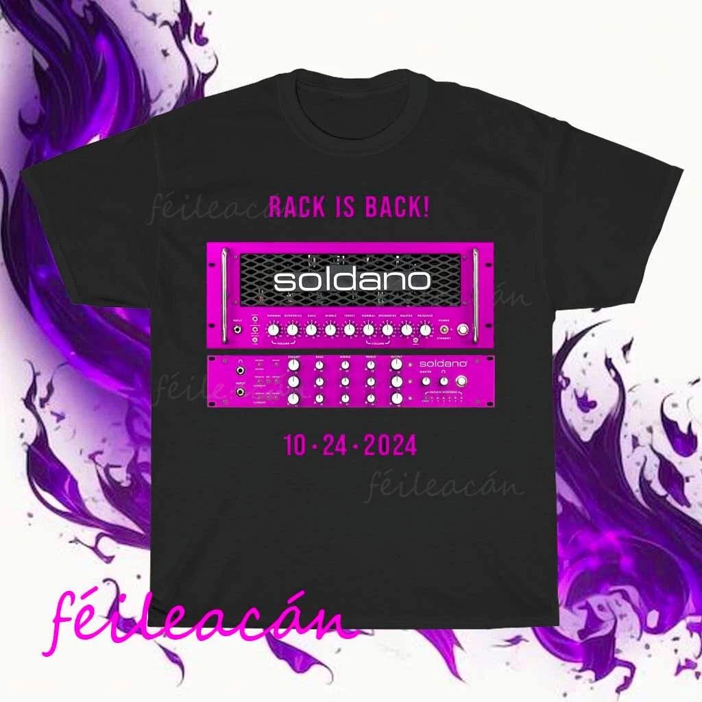 Brand New Soldano Custom Amplification Guitar T-Shirt Funny Size S to 5XL 2XL
Brand New Soldano Custom Amplification Guitar T-Shirt Funny Size S to 5XL 2XL