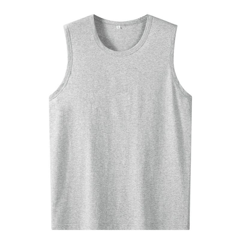 Мужская летняя повседневная футболка без рукавов размера плюс, свободная футболка из чистого хлопка с круглым вырезом, дышащая спортивная удобная футболка XL
Мужская летняя повседневная футболка без рукавов размера плюс, свободная футболка из чистого хлопка с круглым вырезом, дышащая спортивная удобная футболка XL