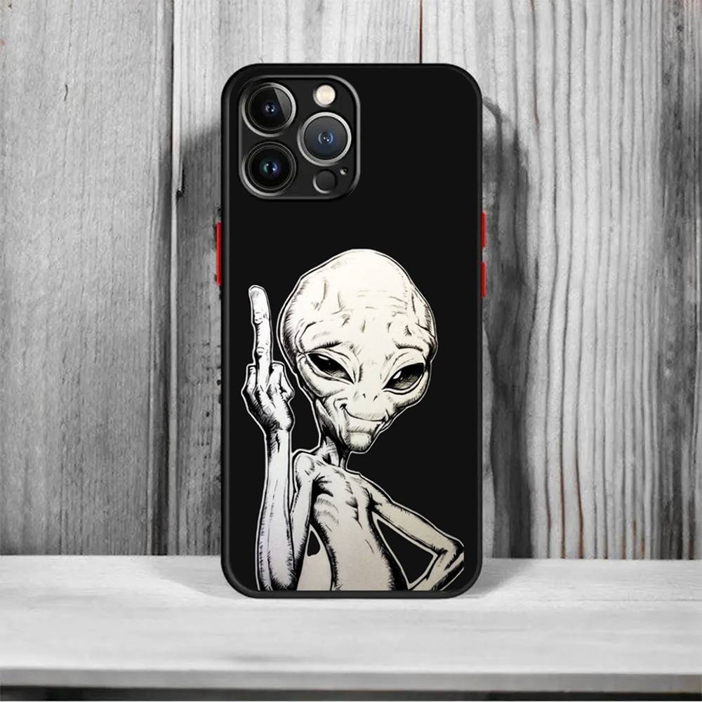Funny Space UFO Alien Matte Cover For iPhone 16 15 14 11 12 13 Mini Pro Max X XR XS MAX Phone Case shockproof iPhone 15 plus
Funny Space UFO Alien Matte Cover For iPhone 16 15 14 11 12 13 Mini Pro Max X XR XS MAX Phone Case shockproof iPhone 15 plus