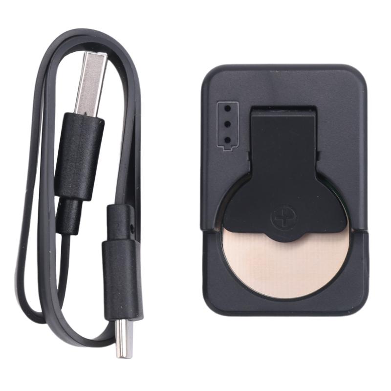 Button Battery Portable Charger Type-C Lithium Battery Charger For LIR2032/LIR1632/LIR2025/LIR2016/LIR2032H, Black With Cable
Button Battery Portable Charger Type-C Lithium Battery Charger For LIR2032/LIR1632/LIR2025/LIR2016/LIR2032H, Black With Cable