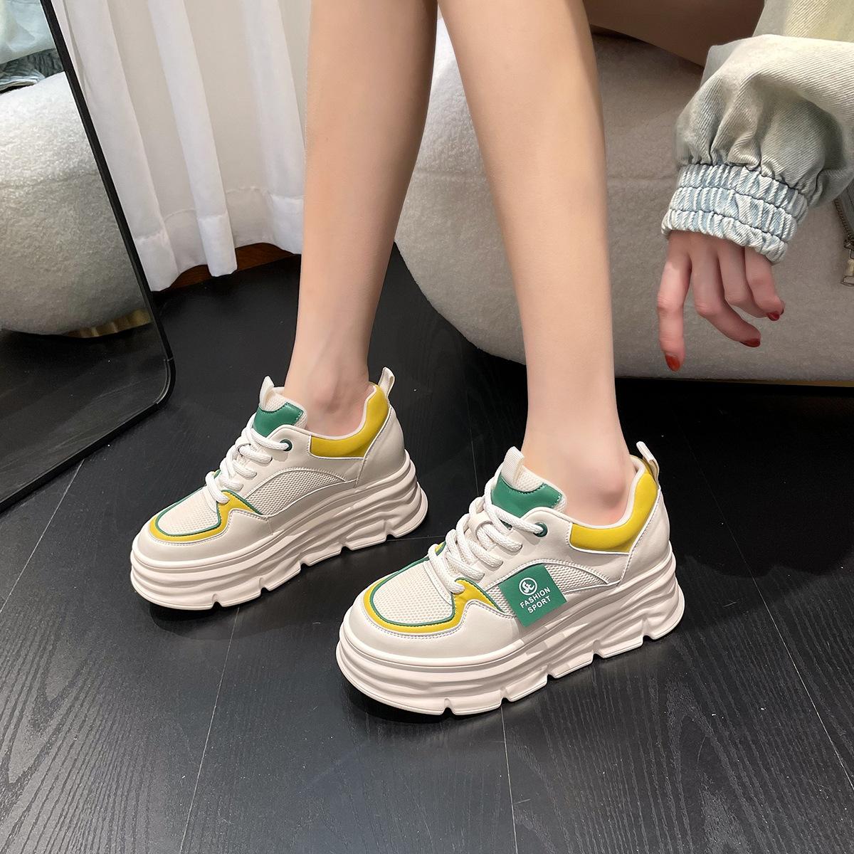 Daddy Shoes Женские весенние новые кожаные маленькие белые туфли Внутренняя увеличивающая женская обувь Женская повседневная спортивная обувь с прозрачной сеткой
Daddy Shoes Женские весенние новые кожаные маленькие белые туфли Внутренняя увеличивающая женская обувь Женская повседневная спортивная обувь с прозрачной сеткой