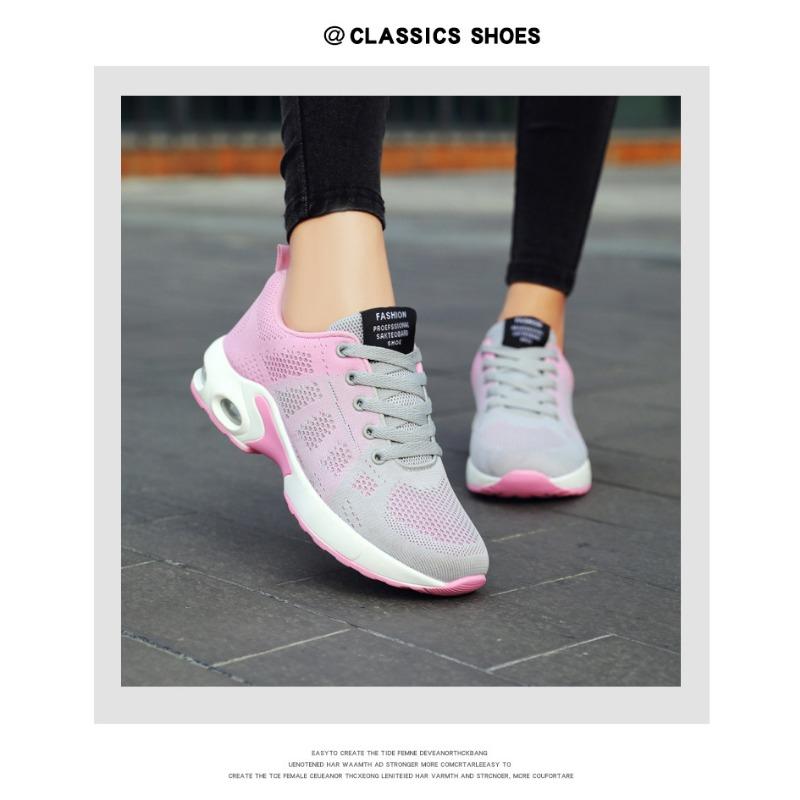 Women s Knit Air Cushion Sneakers Breathable Lace-up Lightweight Sports Running Shoes 44 рожевий червоний колір
Women s Knit Air Cushion Sneakers Breathable Lace-up Lightweight Sports Running Shoes 44 рожевий червоний колір