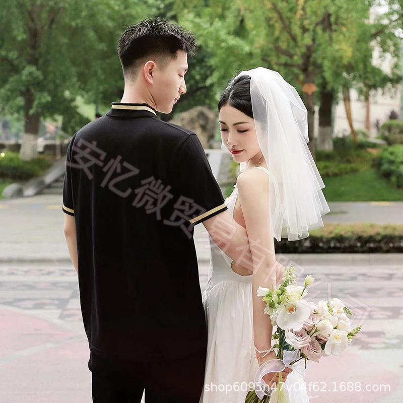 Main Wedding Dress Veil with High-End Headdress, White Bridal Photo Prop and Proposal Cover. Ivory Hair Clip Style 55cm
Main Wedding Dress Veil with High-End Headdress, White Bridal Photo Prop and Proposal Cover. Ivory Hair Clip Style 55cm