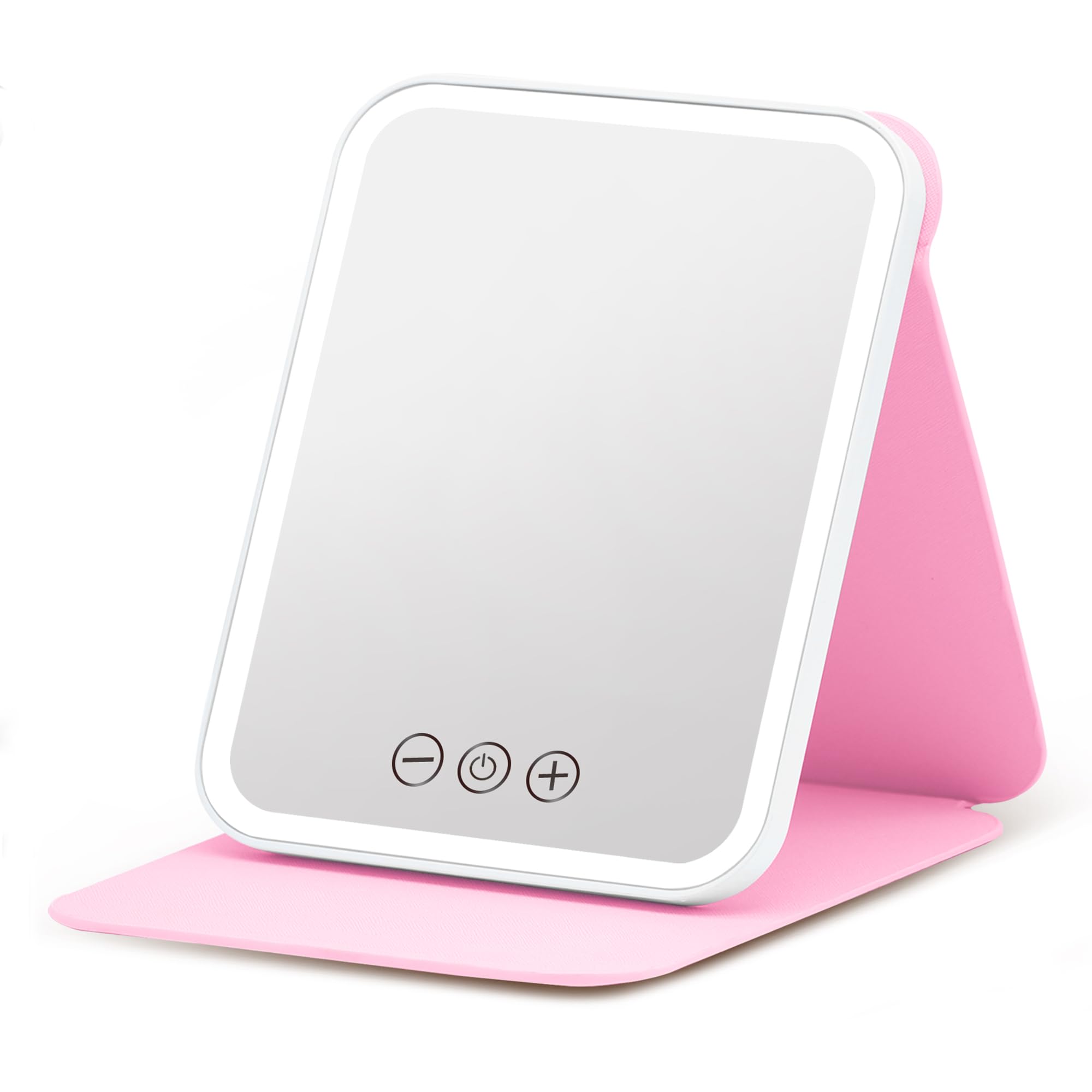 Hohoemi Lighted Tabletop Mirror with 3 Color Temperature Adjustable Adjustable USB Portable Makeup Mirror LED, Settings, Brightness, Angle, Foldable,
Hohoemi Lighted Tabletop Mirror with 3 Color Temperature Adjustable Adjustable USB Portable Makeup Mirror LED, Settings, Brightness, Angle, Foldable,