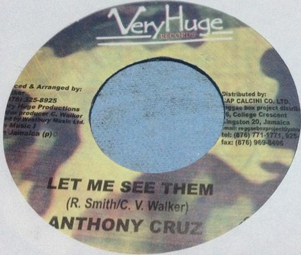 7inch Record ANTHONY CRUZ - Let Me See Them NONE Very Huge Recor Jamaica Reggae, Ska & Dub Used
7inch Record ANTHONY CRUZ - Let Me See Them NONE Very Huge Recor Jamaica Reggae, Ska & Dub Used
