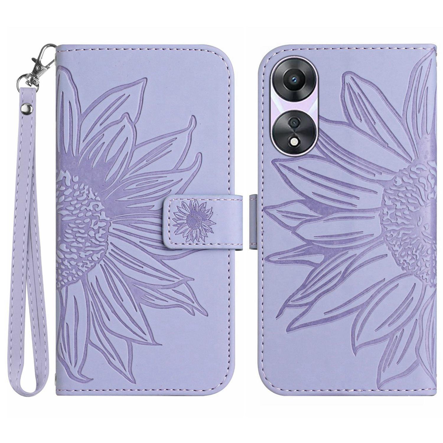 HT04 For Oppo A18 4G/A38 4G Cover Anti-fall Leather Wallet Phone Case with Wrist Strap Light Purple
HT04 For Oppo A18 4G/A38 4G Cover Anti-fall Leather Wallet Phone Case with Wrist Strap Light Purple