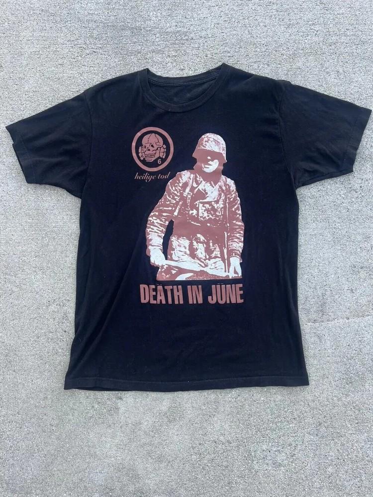 Vintage Style Death In June Reprint Neofolk Heilige Tod 2013 S-4XL Unisex T-Shirt XXL
Vintage Style Death In June Reprint Neofolk Heilige Tod 2013 S-4XL Unisex T-Shirt XXL