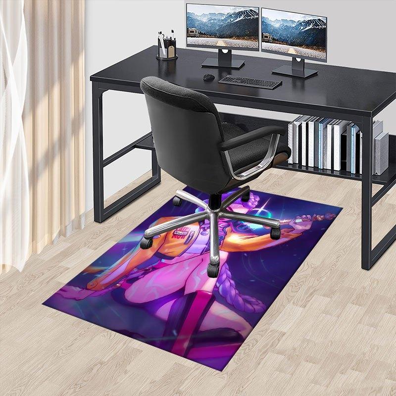 Neon Dreams: Futuristic Jacket with Embroidered Symbols Offic Chair Mat, K-pop Theme Carpet, Non-slip, Soft and Durable Leisure Rug for Int 60cm by 90cm
Neon Dreams: Futuristic Jacket with Embroidered Symbols Offic Chair Mat, K-pop Theme Carpet, Non-slip, Soft and Durable Leisure Rug for Int 60cm by 90cm