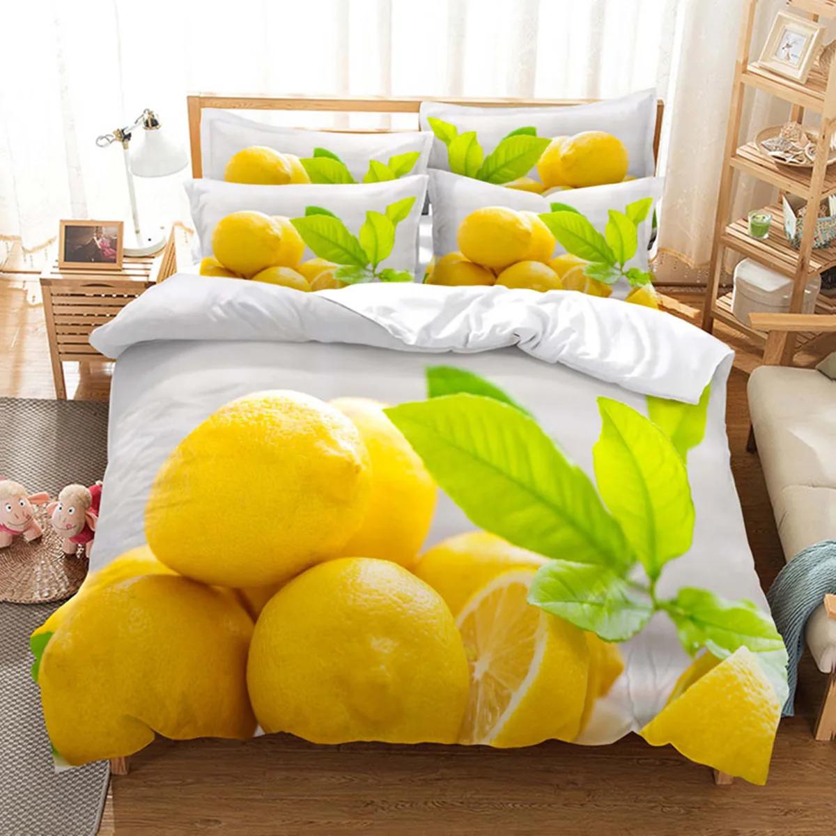All Kinds Of Fruit Summer Duvet Cover Bedding Queen Size Lemon Orange Strawberry Watermelon Pineapplef For Children Girls Boys EU Single(135*200cm)3pcs
All Kinds Of Fruit Summer Duvet Cover Bedding Queen Size Lemon Orange Strawberry Watermelon Pineapplef For Children Girls Boys EU Single(135*200cm)3pcs