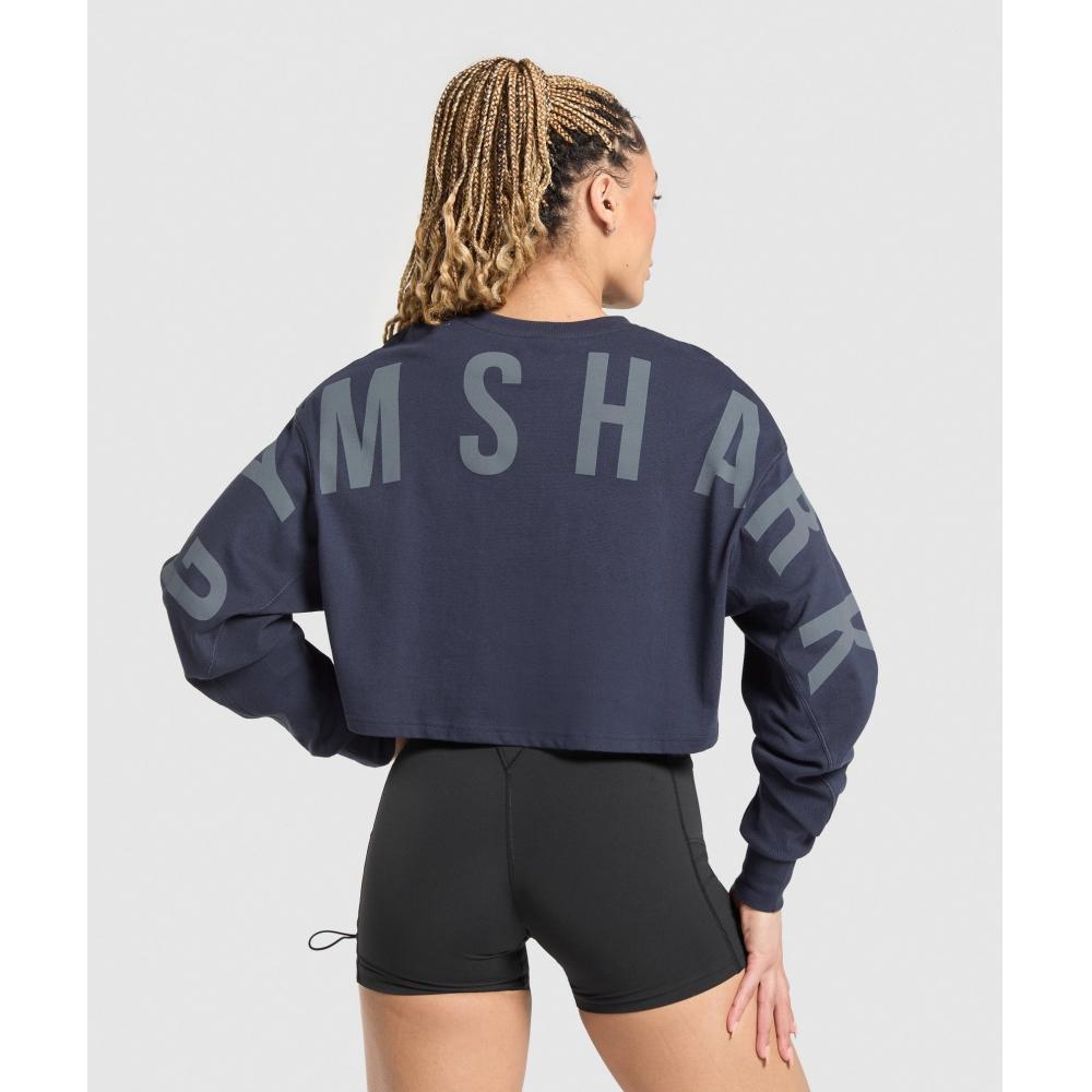 Футболка Gymshark с длинными рукавами и графическим логотипом, темно-синяя, B2c8u Uctn XS
Футболка Gymshark с длинными рукавами и графическим логотипом, темно-синяя, B2c8u Uctn XS