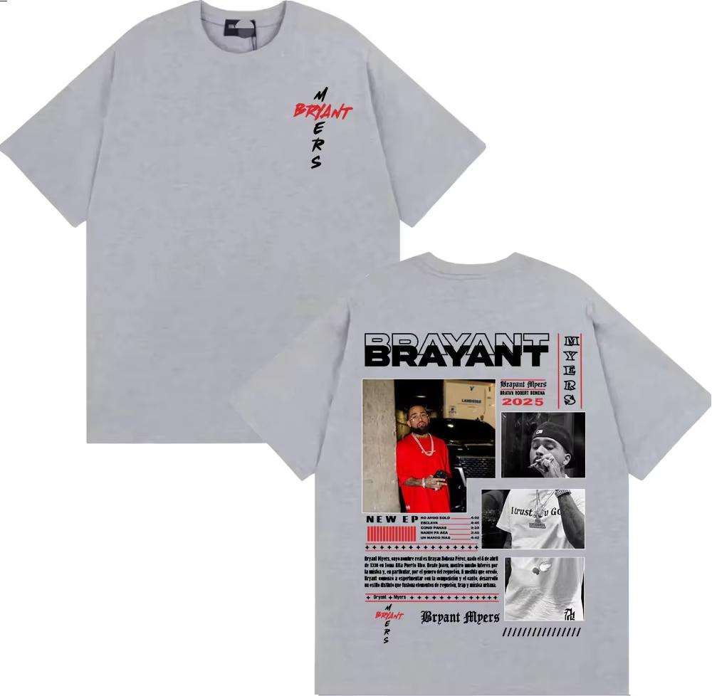 2026 Rapper Bryant Myers Unisexs Shirt Album Graphics Summer Womens Y2k Hip Hop Oneck Rock Streetwear Tshirt 4XL
2026 Rapper Bryant Myers Unisexs Shirt Album Graphics Summer Womens Y2k Hip Hop Oneck Rock Streetwear Tshirt 4XL