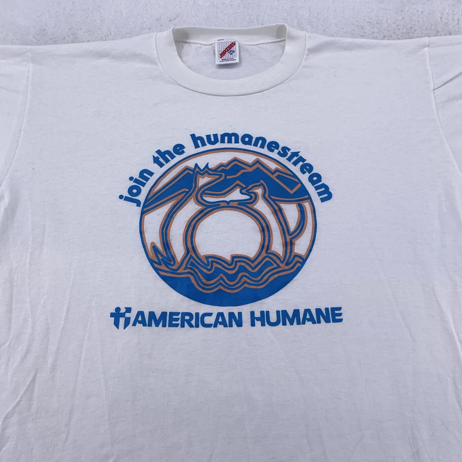 Vintage American Humane Society Shirt Mens XL Animal Dog Cat Humanestream 90s S
Vintage American Humane Society Shirt Mens XL Animal Dog Cat Humanestream 90s S