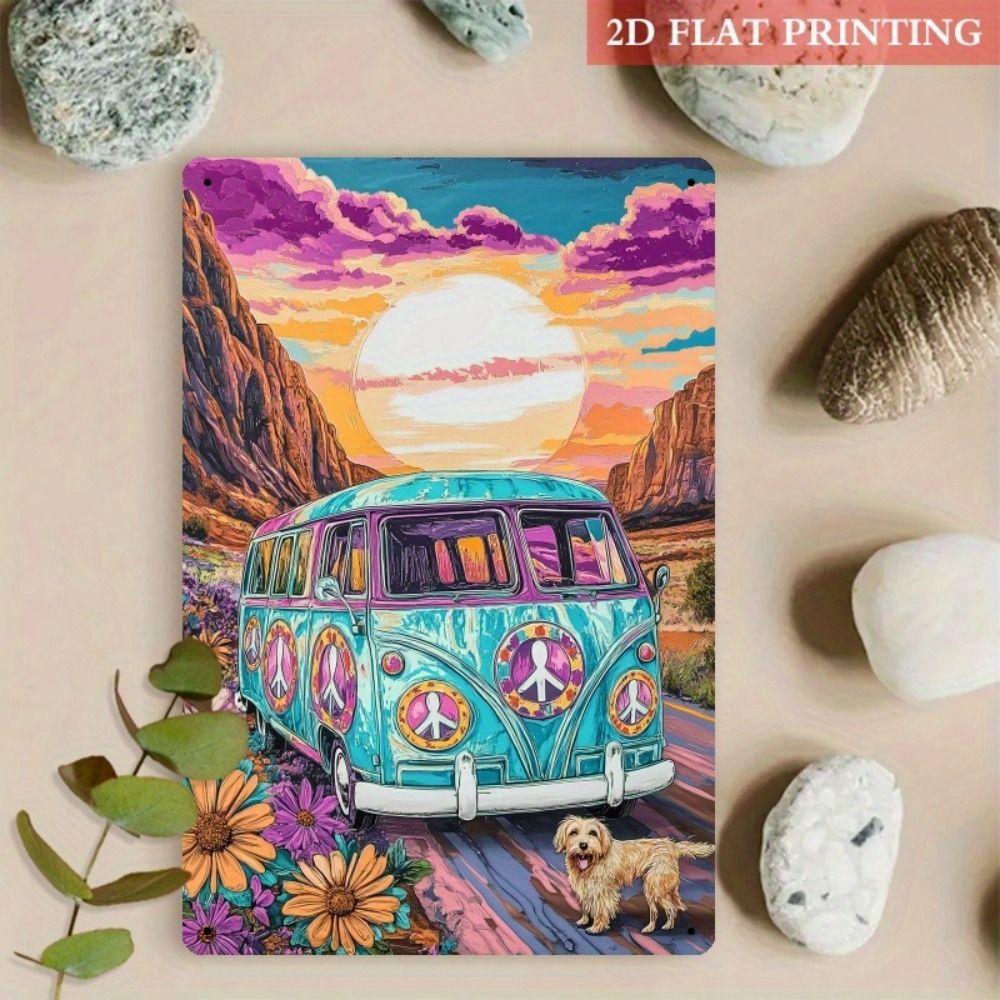 Metal Sign Camper in Mountains Retro Wall Decor 20x30 cm
Metal Sign Camper in Mountains Retro Wall Decor 20x30 cm