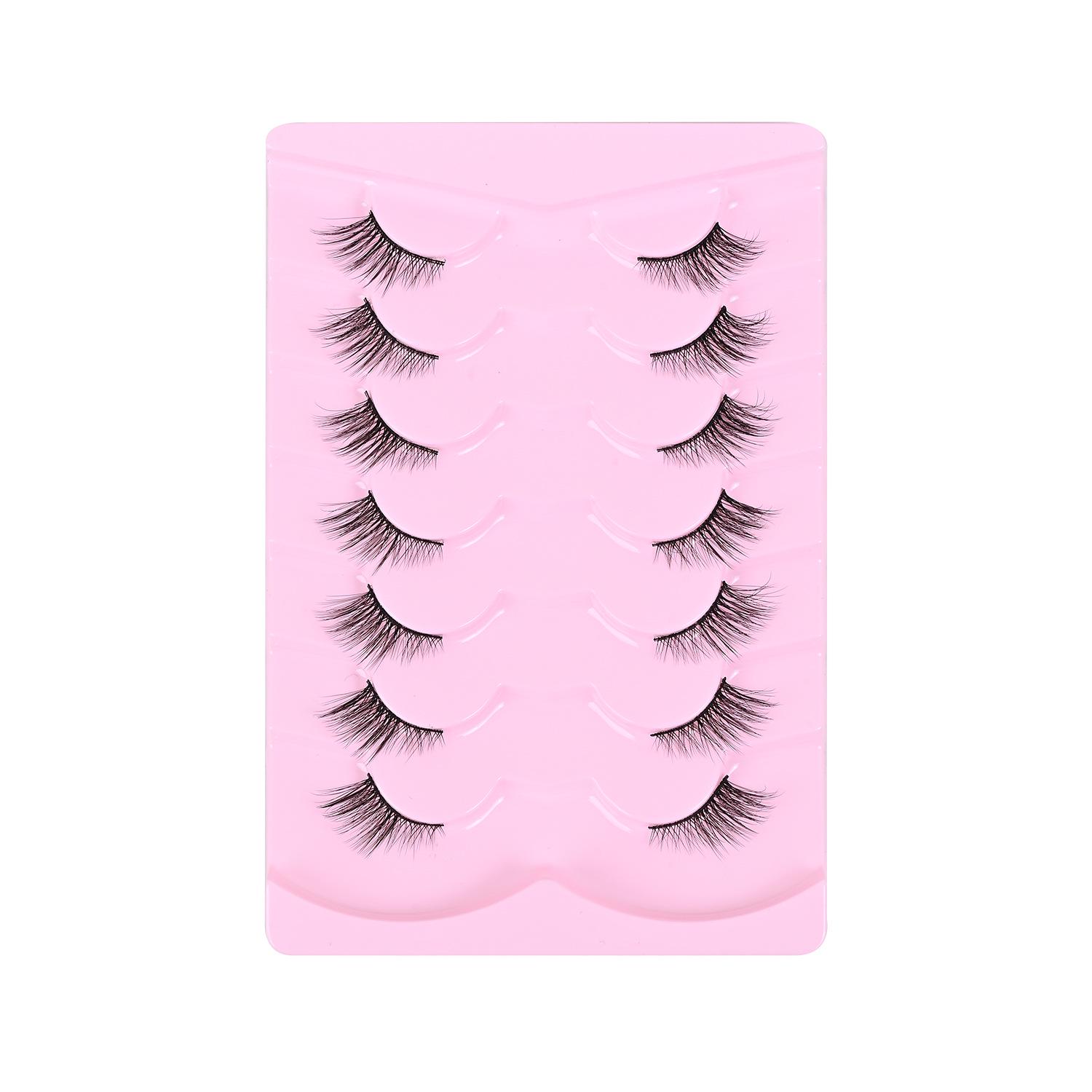ZJ09 Natural Style Half-Eye False Eyelashes - Seven Rows for Daily or Stage Makeup
ZJ09 Natural Style Half-Eye False Eyelashes - Seven Rows for Daily or Stage Makeup