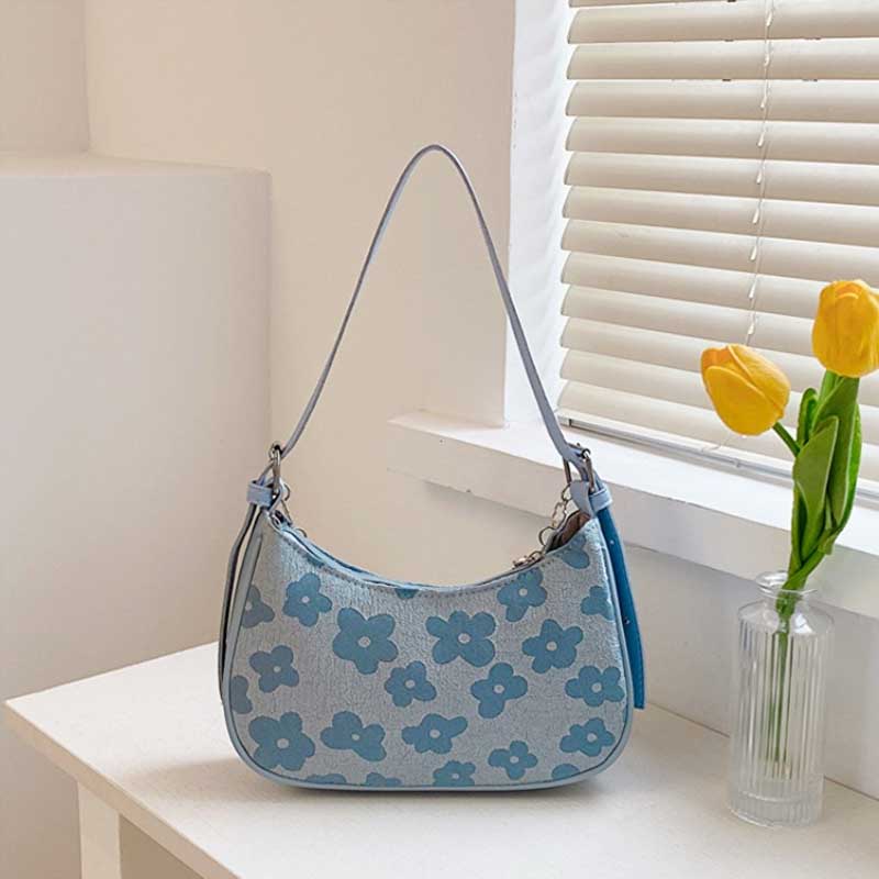 Floral Pattern Shoulder Bag Fashion Chain Decor Handbag Crossbody Bag Purse for Women Lady Handbags Shoudler Bags Bolsas
Floral Pattern Shoulder Bag Fashion Chain Decor Handbag Crossbody Bag Purse for Women Lady Handbags Shoudler Bags Bolsas