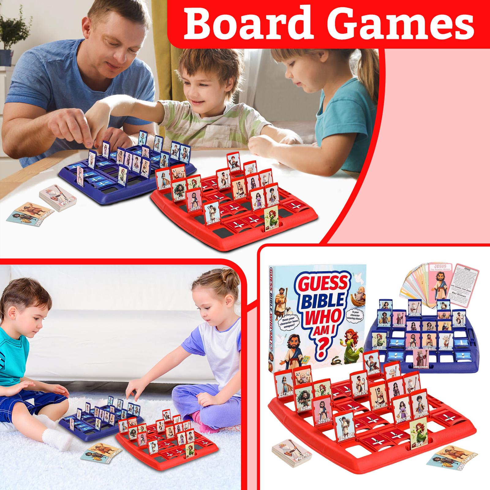 Who Bible Edition Board Game – Bible Character Family Party Interactive Card Game One Size
Who Bible Edition Board Game – Bible Character Family Party Interactive Card Game One Size