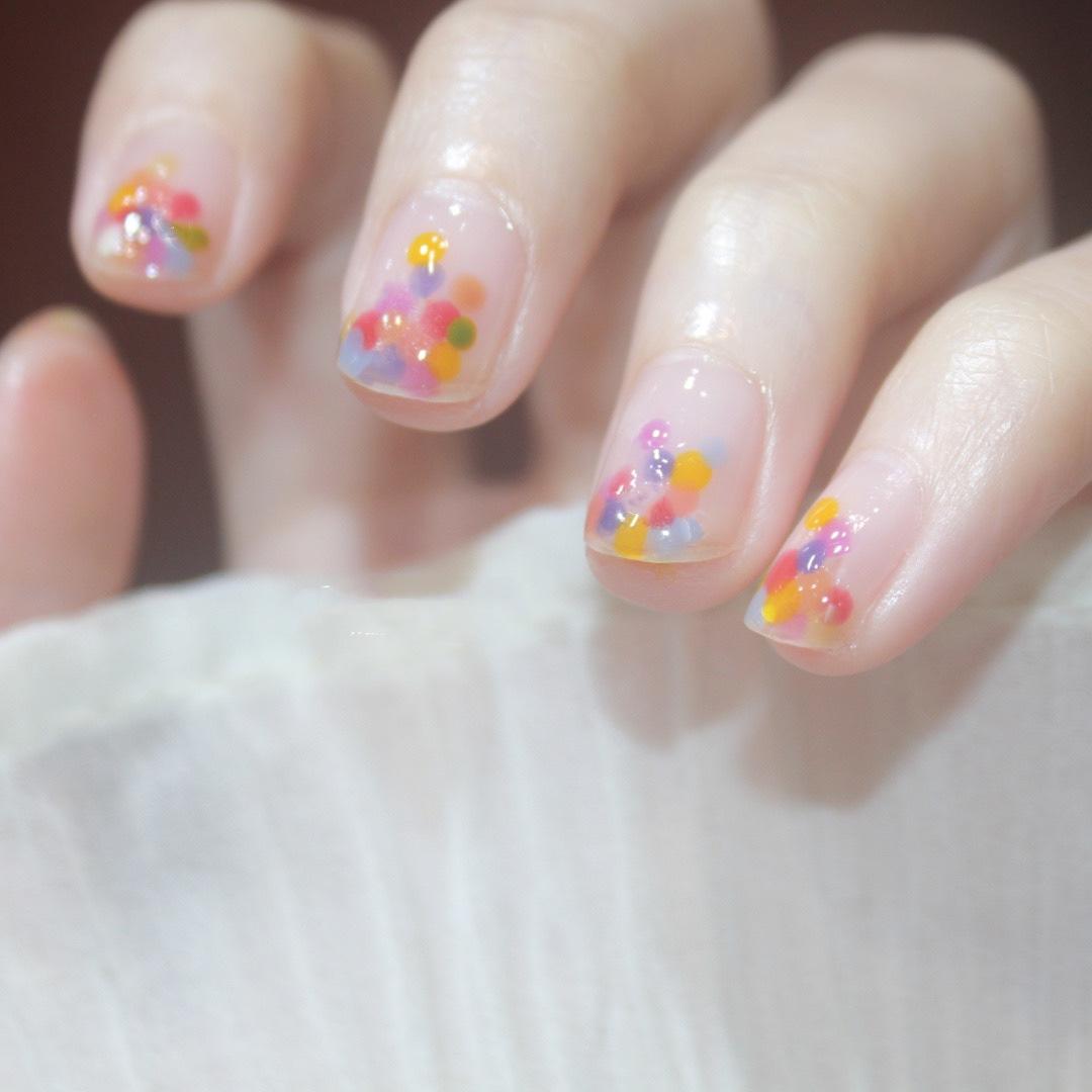 Candy color jumping small fresh summer wear nail finished nail art patch cute nail piece waterproof removable nail piece
Candy color jumping small fresh summer wear nail finished nail art patch cute nail piece waterproof removable nail piece