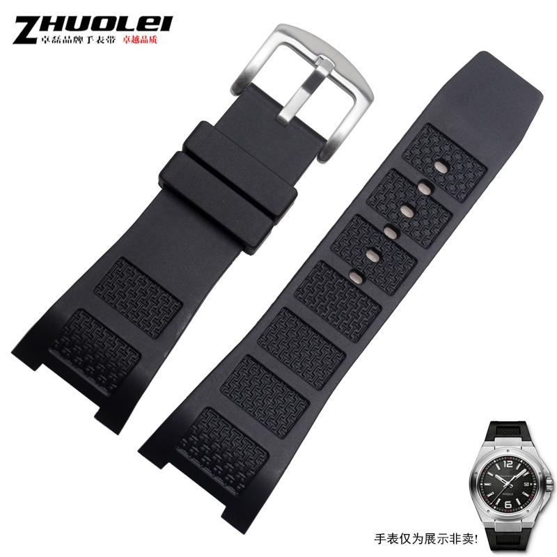 Notch End Silicone Watch Band for IWC The engineer Ingenieur Strap Men 30*16mm Waterproof Rubber Watch Strap Bracelets 30-16mm
Notch End Silicone Watch Band for IWC The engineer Ingenieur Strap Men 30*16mm Waterproof Rubber Watch Strap Bracelets 30-16mm