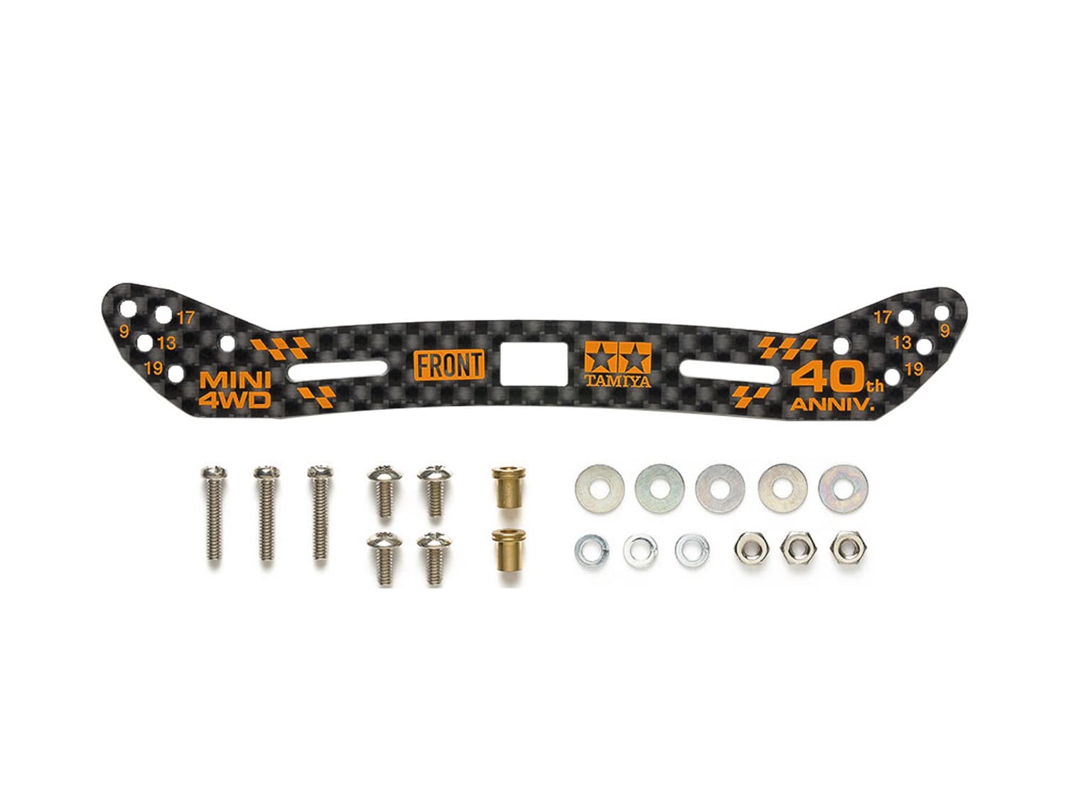 Tamiya Mini 4WD Special Project Mini 4WD 40th Anniversary HG Front Wide Slide Damper Carbon Stay 2 мм 95641 Помаранчевий помаранчевий
Tamiya Mini 4WD Special Project Mini 4WD 40th Anniversary HG Front Wide Slide Damper Carbon Stay 2 мм 95641 Помаранчевий помаранчевий