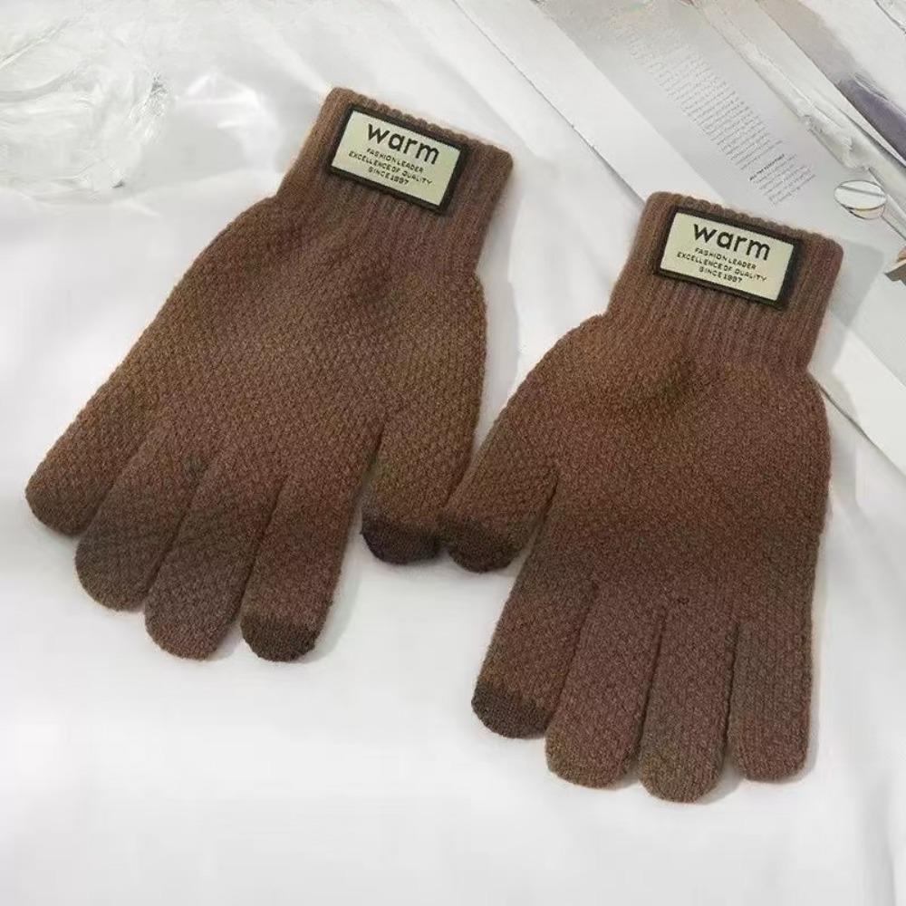 1 pc Autumn and winter mens thickened warm inner brushed outdoor non-slip cycling casual cold-proof jacquard touch screen knitte хаки
1 pc Autumn and winter mens thickened warm inner brushed outdoor non-slip cycling casual cold-proof jacquard touch screen knitte хаки